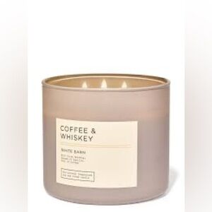 White Barn Coffee & Whiskey 3-Wick Candle